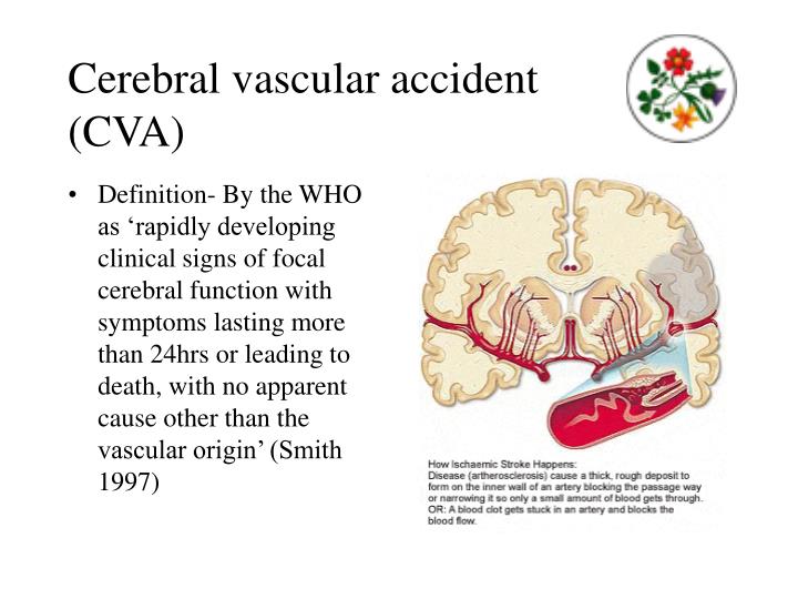 cerebral vascular accidents