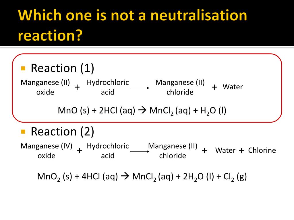 Mncl2 koh реакция. Acid-oxidation Reaction. Oxides and hydroxides. Manganese Oxide reacting with sulphuric acid equations. Reaction of the Carbon with Chlorine.