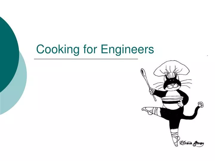 cooking for engineers n.