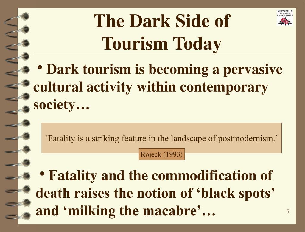 dark tourism definition webster