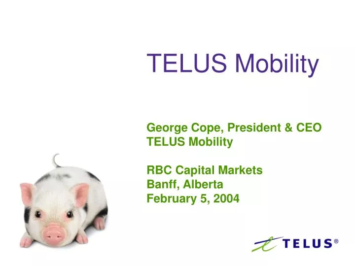 PPT TELUS Mobility PowerPoint Presentation, free download ID1488656
