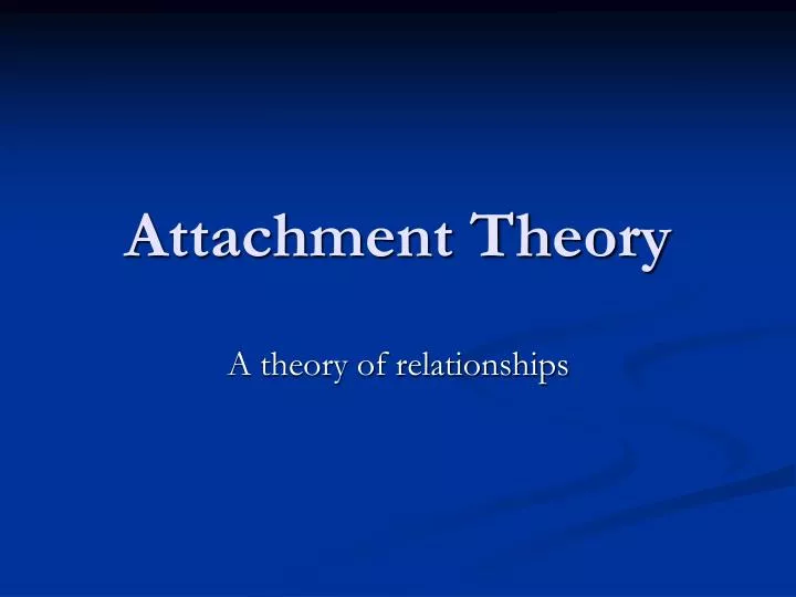 an analysis of attachment in emotional bonds and relationships an analysis of attachment in emotional bonds and relationships