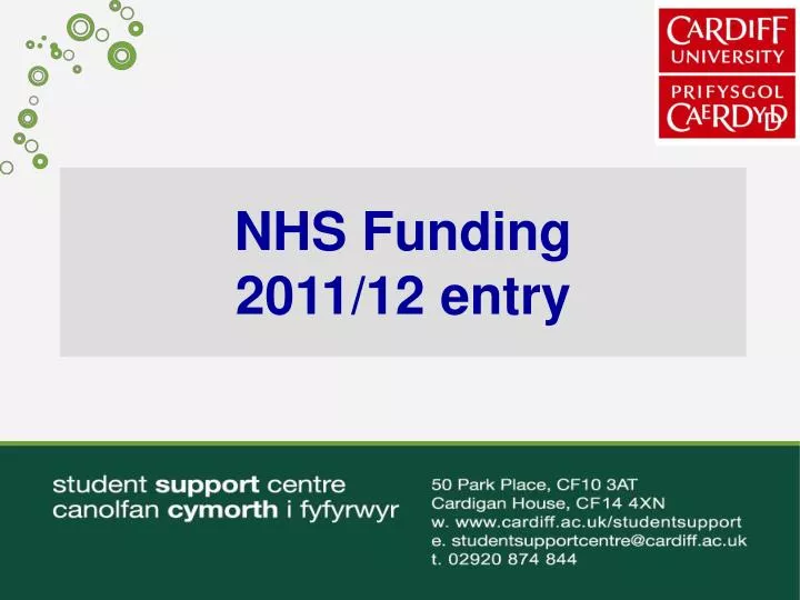 PPT NHS Funding 2011/12 entry PowerPoint Presentation, free download ID1488777