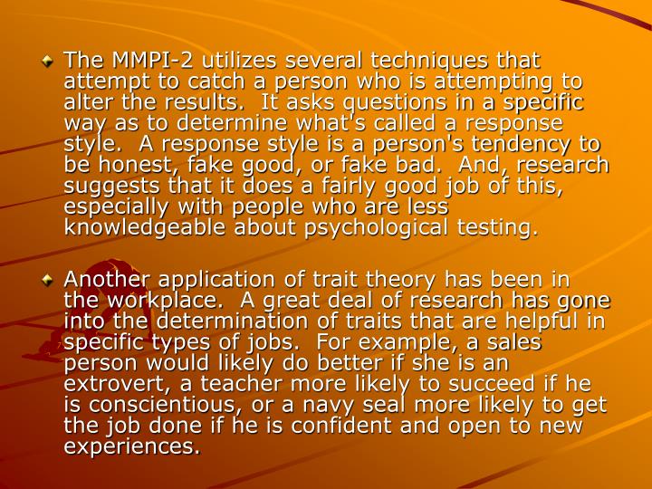 trait theory model explained business slide trait theory model explained business slide