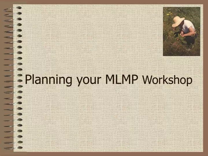 planning your mlmp workshop n.