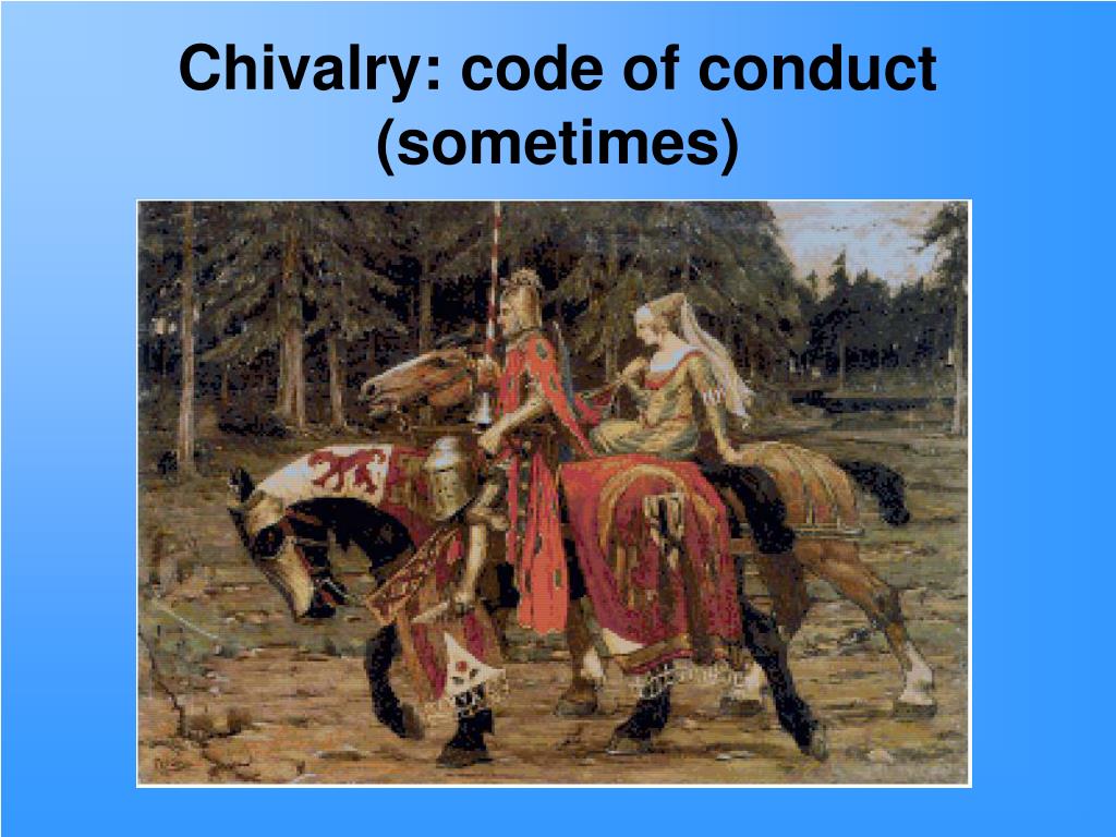 medieval chivalry code of honor