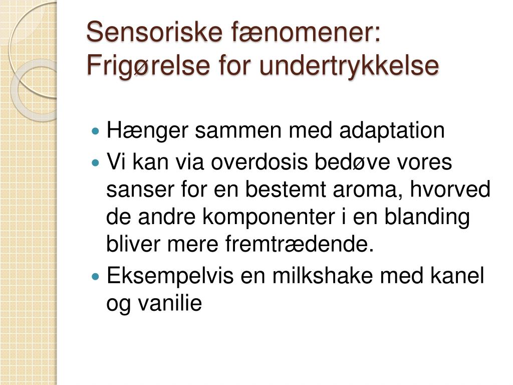 PPT - Smag, sensorik og chokolade PowerPoint Presentation, free download -  ID:1491302