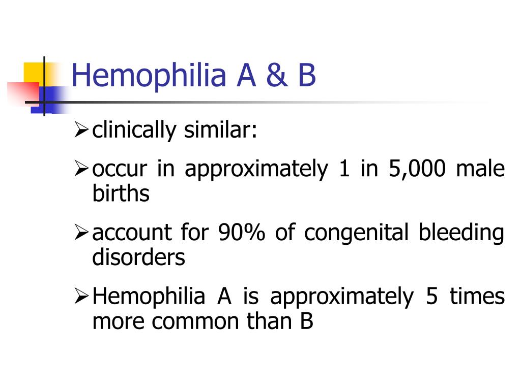 Ppt Hemophilia Powerpoint Presentation Free Download Id 149152