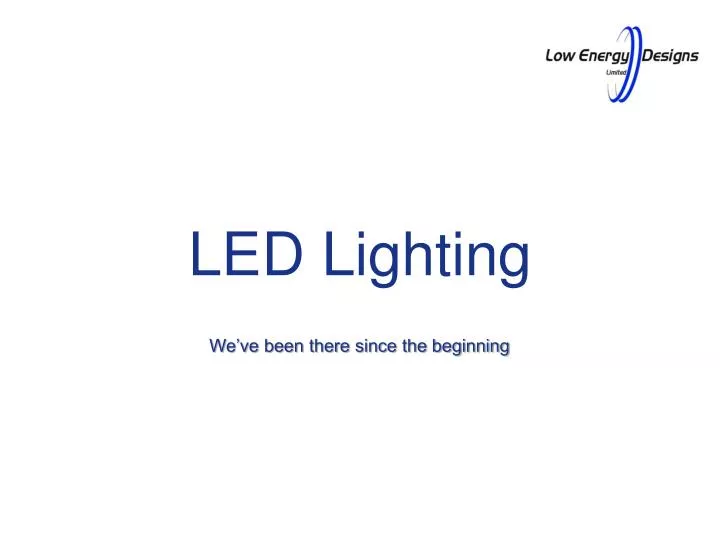 PPT - LED Lighting PowerPoint Presentation, free download - ID:1491971