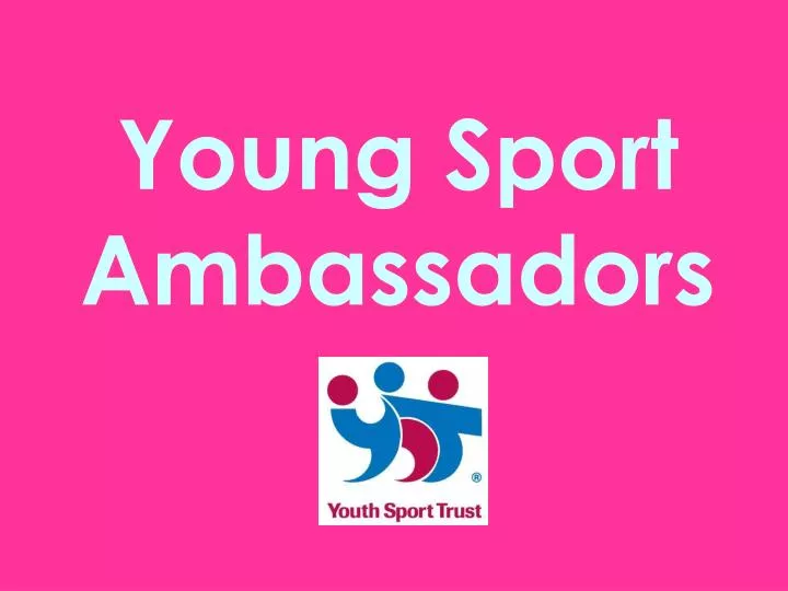 young sport ambassadors n.