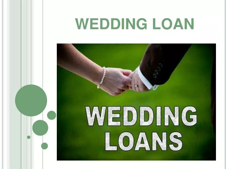wedding loan n.