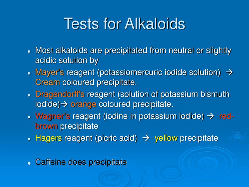 PPT ALKALOIDS PowerPoint Presentation, free download ID149540