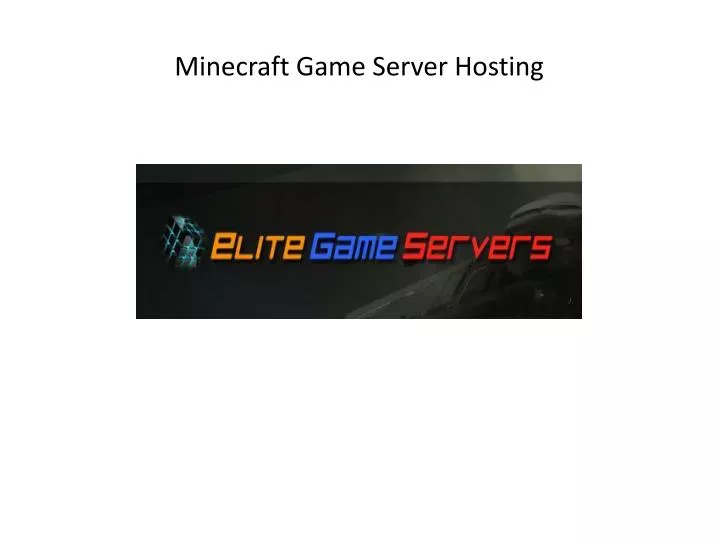 minecraft game server hosting n.