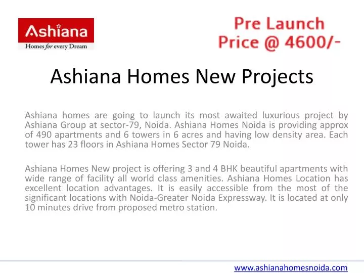 ashiana homes new projects n.