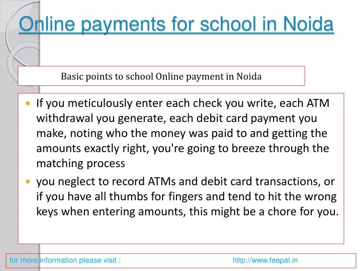 online payments for school in noida n.
