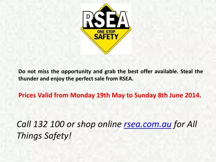 PPT - Work Safety Boots from RSEA 