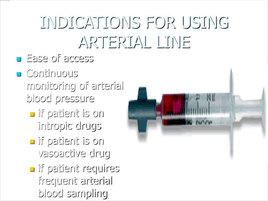PPT - CENTRAL LINES AND ARTERIAL LINES PowerPoint..
