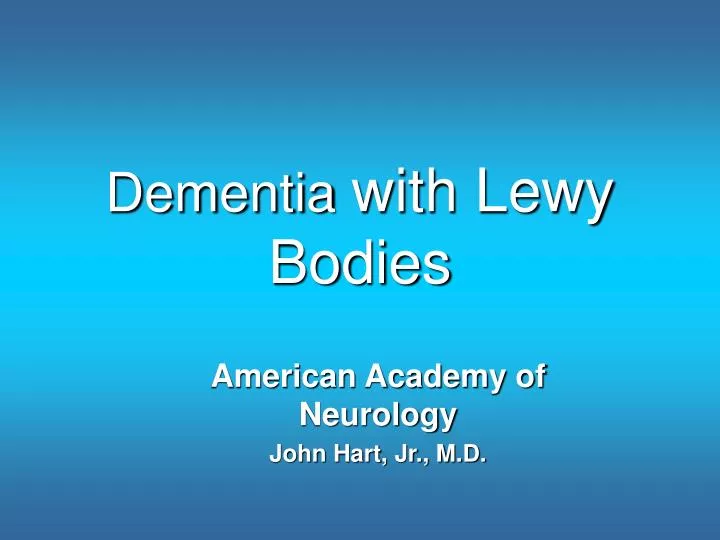 dementia with lewy bodies n.