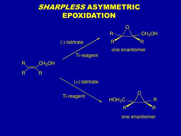 sharpless asymmetric epoxidation n.