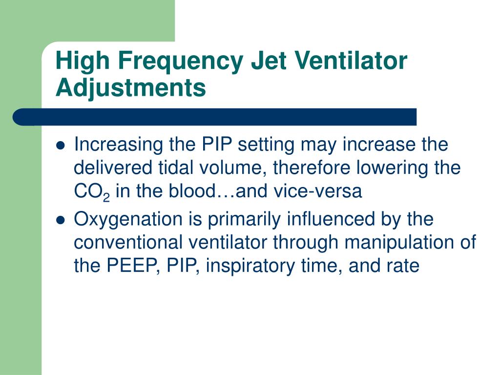 PPT - High Frequency Ventilation PowerPoint Presentation - ID:151546