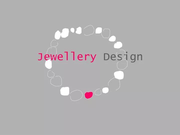 jewellery design n.