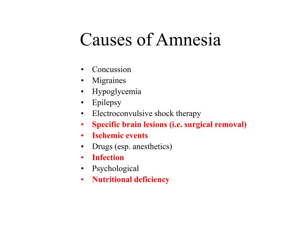 drugs that cause temporary amnesia drugs that cause temporary amnesia