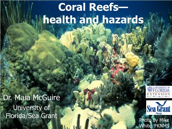 coral reefs health and hazards n.