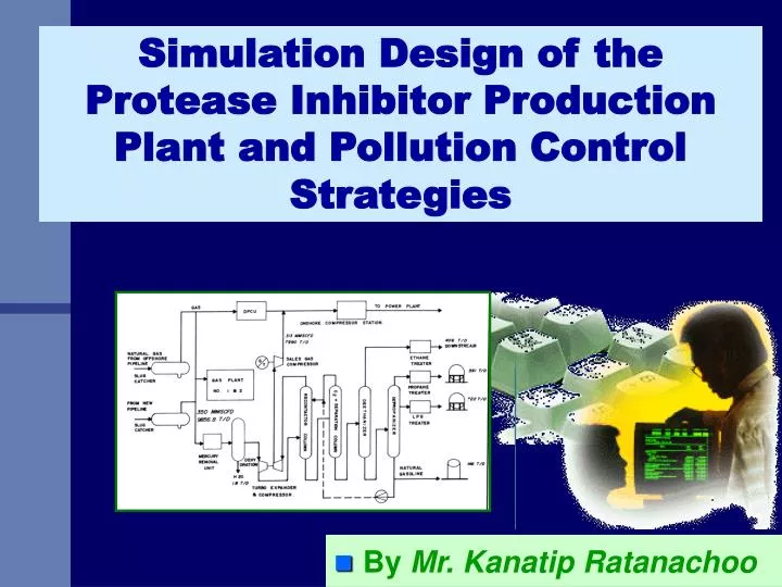 simulation design of the protease inhibitor production plant and pollution control strategies n.