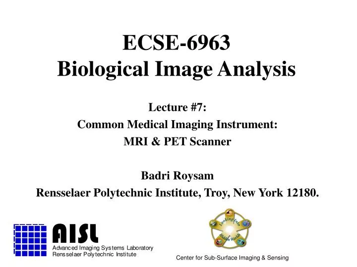 ecse 6963 biological image analysis n.
