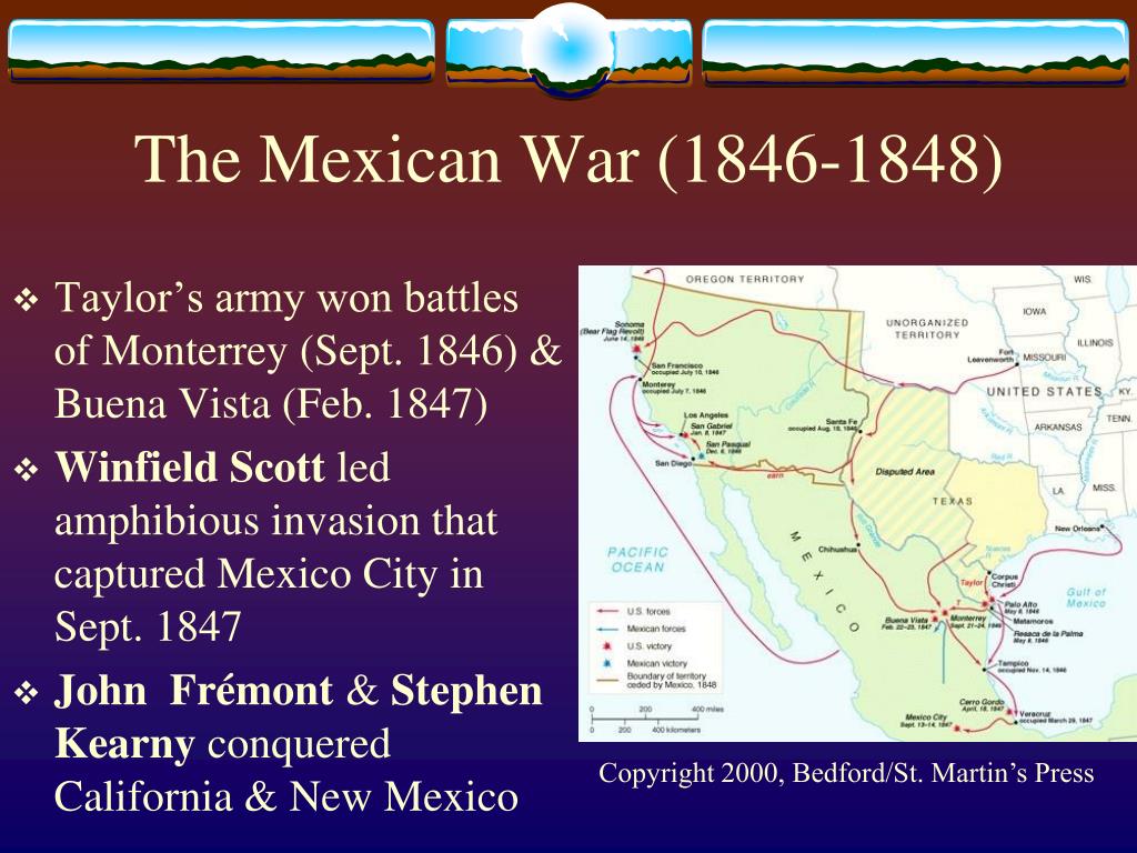 PPT - Westward Expansion and the Mexican War PowerPoint Presentation ...