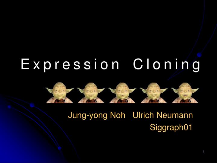 expression cloning n.