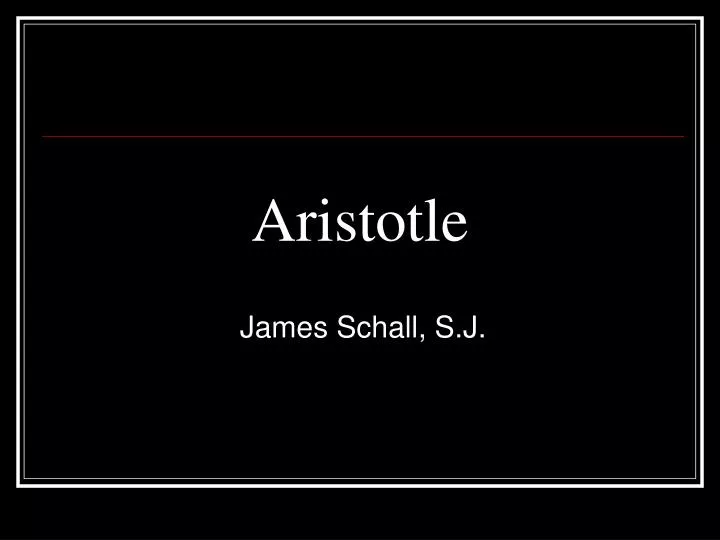 aristotle n.