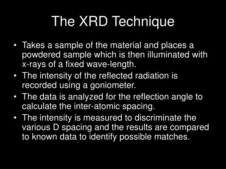 Xrd Technique Download Xrd Technique Download