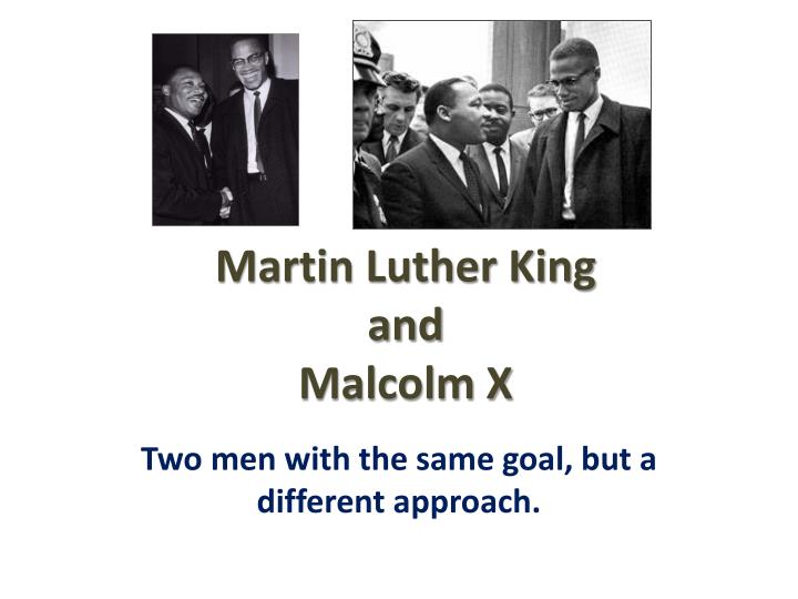 martin luther king and malcolm x n.