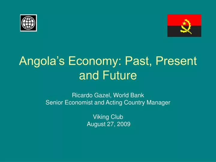 angola s economy past present and future n.