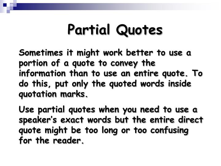 ppt using quotations powerpoint presentation id 154733 quote inside a quote