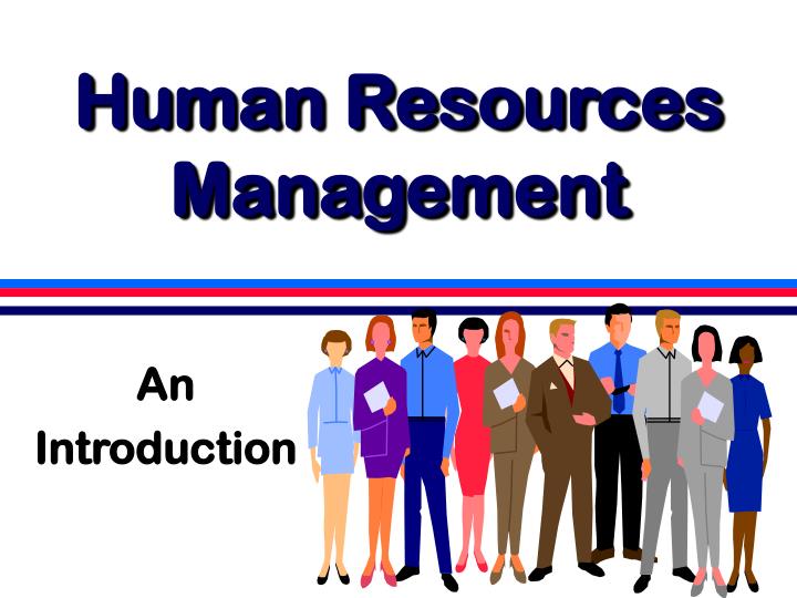 human resources management n.