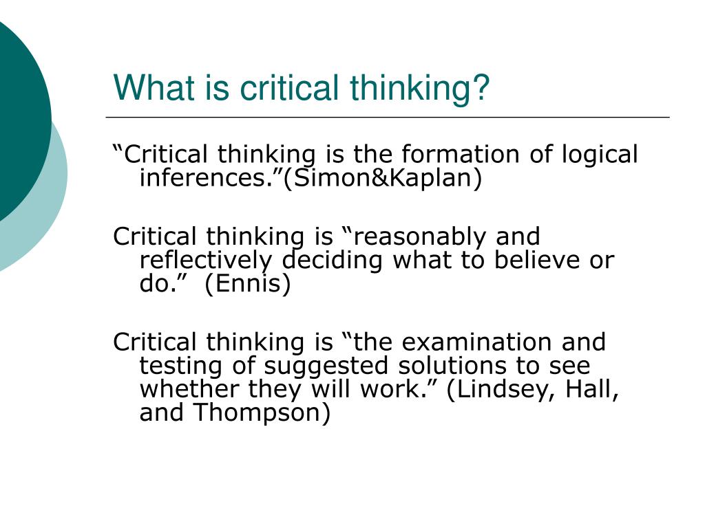 kaplan critical thinking exam