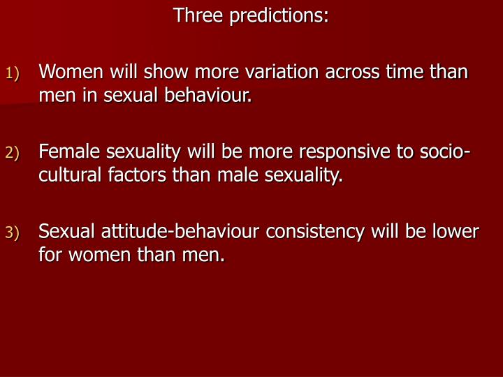 Gender and erotic plasticity sociocultural influences on sexdrive