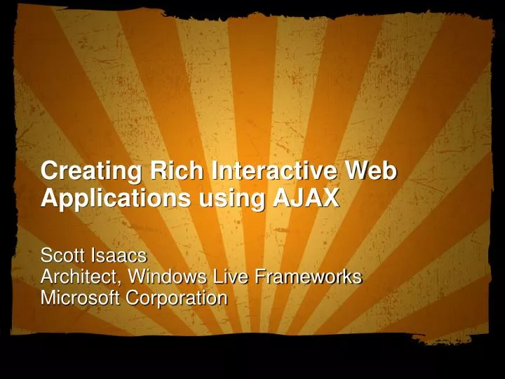 creating rich interactive web applications using ajax n.