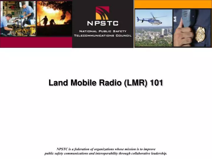 land mobile radio lmr 101 n.