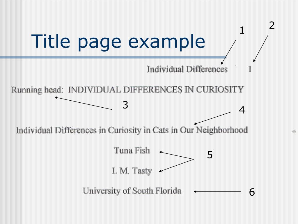 PPT - APA Format PowerPoint Presentation, free download - ID:157035