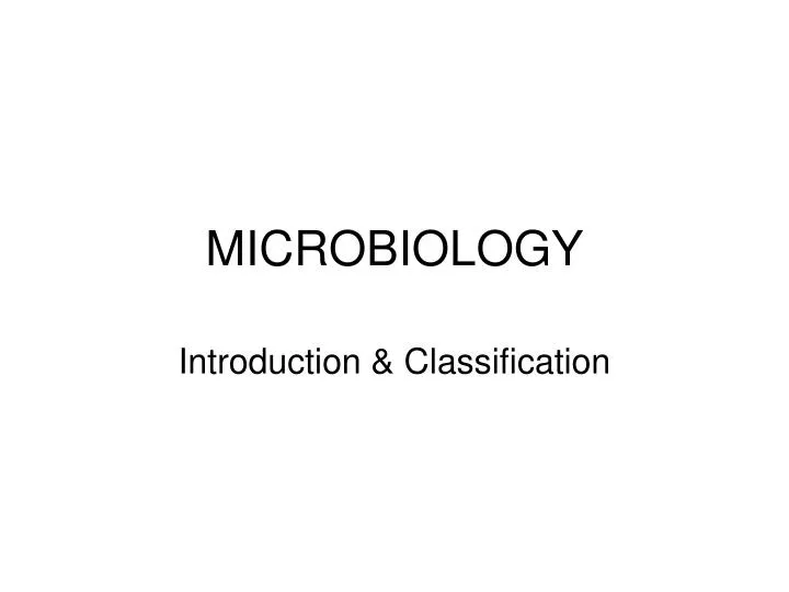 microbiology n.