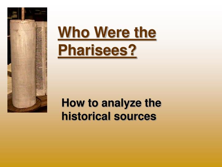 who were the pharisees n.