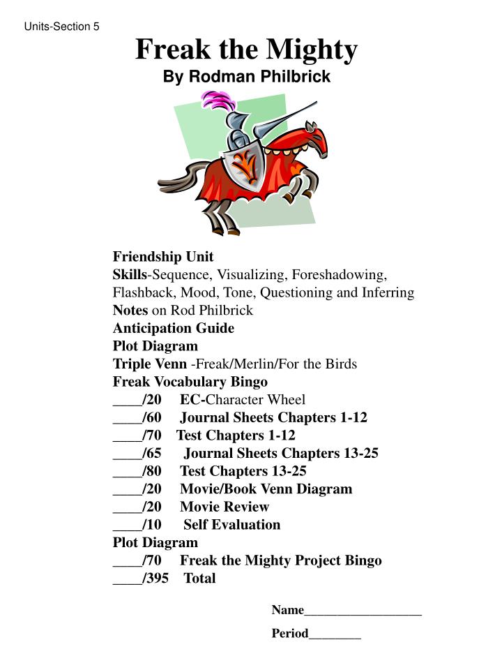 freak the mighty book report ppt freak the mighty by rodman philbrick powerpoint freak the mighty book report ppt freak the mighty by rodman philbrick powerpoint