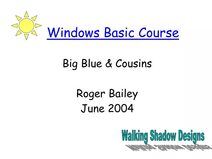 big blue cousins roger bailey june 2004 n.