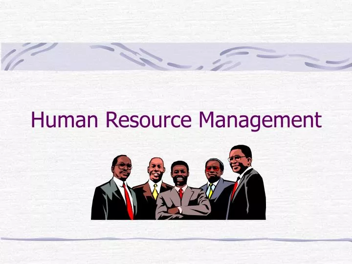 human resource management n.