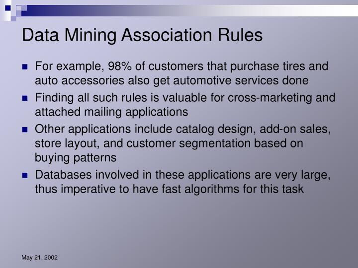 PPT - Data Mining Association Rules PowerPoint Presentation - ID:159694