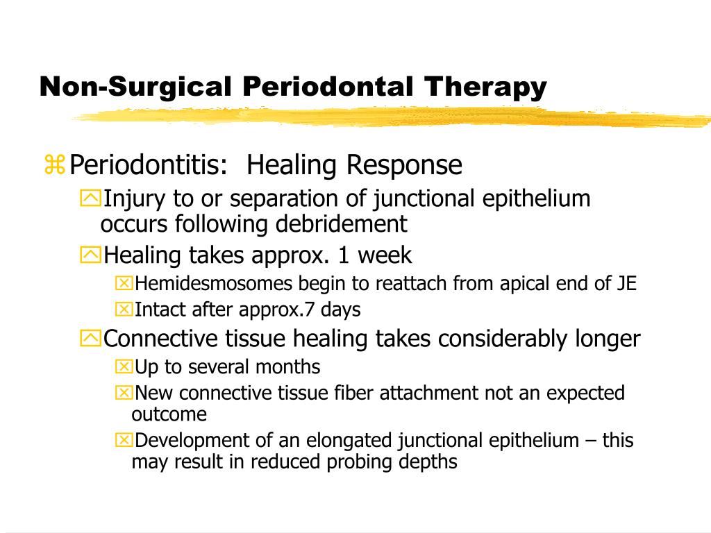 Ppt Non Surgical Periodontal Therapy Powerpoint Presentation Free
