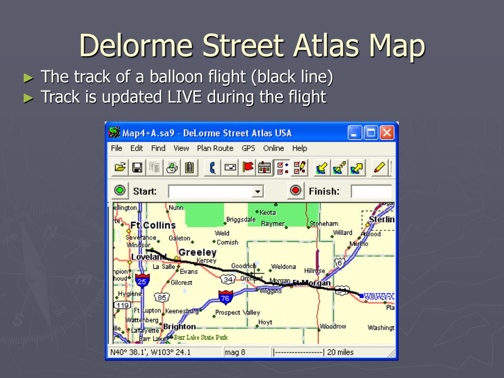 delorme street atlas replacement 2018